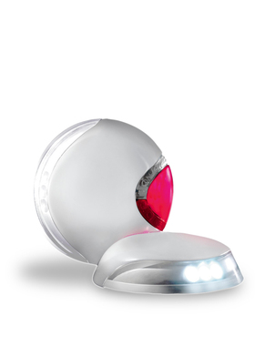 福莱希flexi外星人绝版老款LED发光系统清仓浅灰色外壳魔术贴