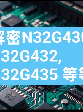 实价600元解密N32G430 N32G431 N32G432 N32G435 N32G436 N32G437