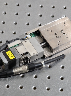 X轴XMSG530-LA5-C-N米思米电动步进电机直线滚珠导轨微调位移滑台