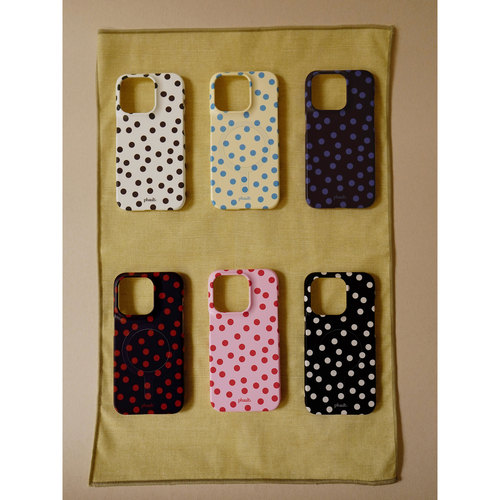 phault原创磨砂乱力波点手机壳