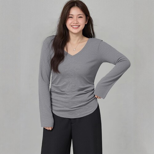 凤凰依屋大码打底T恤百搭