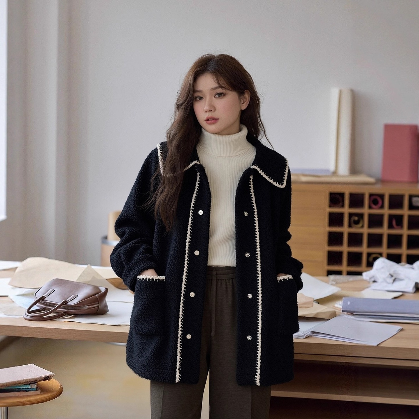 大码显瘦外套凤凰依屋