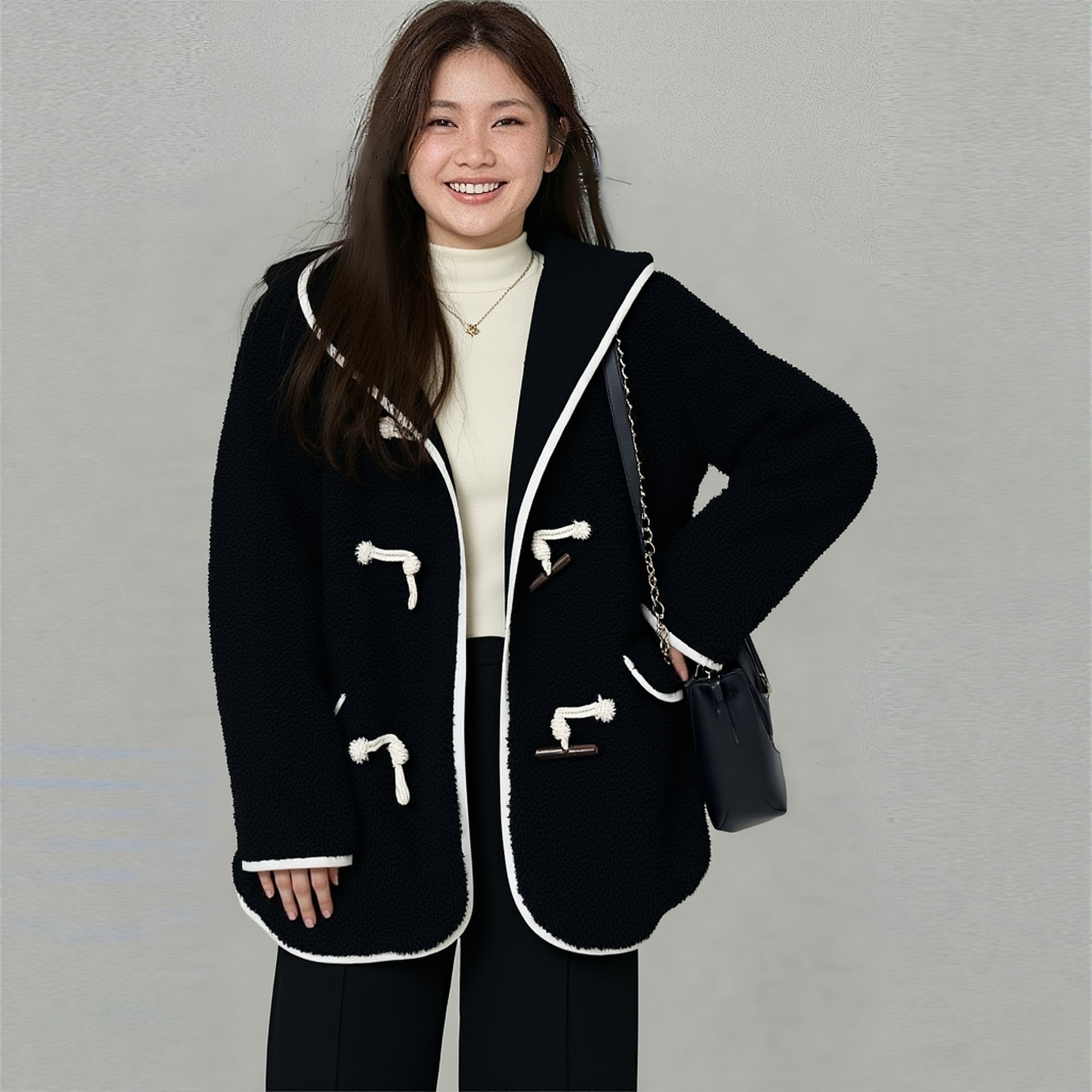 胖妹妹大码2025新款冬外套200斤胖mm巨好看厚款羊羔绒皮毛一体女,女装/女士精品,常规大码外套,淘宝优惠券,粉丝福利购,淘宝优惠卷