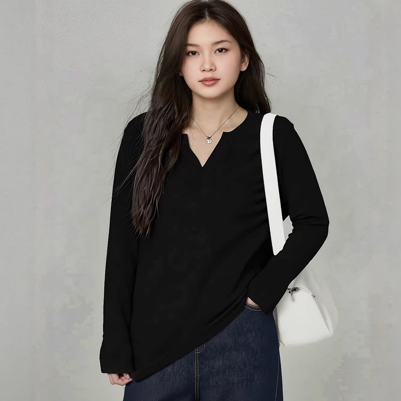 大码巨好看的上衣秋冬美拉德色独特漂亮女装200斤胖MM加绒针织T恤,女装/女士精品,大码内搭,淘宝优惠券,粉丝福利购,淘宝优惠卷