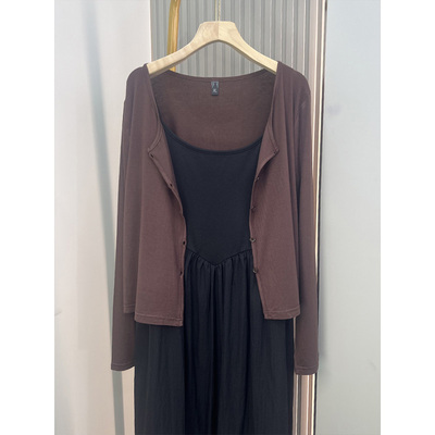 凤凰依屋大码宽松显瘦开衫