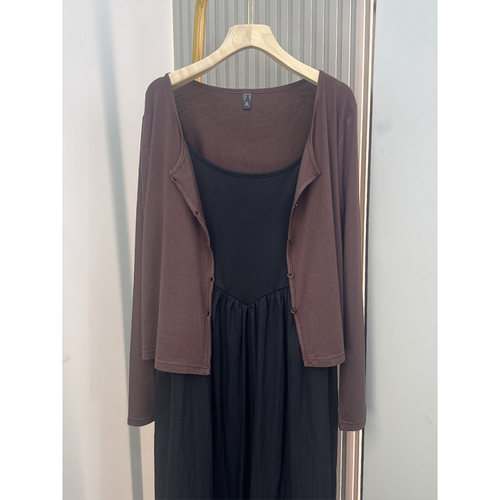 凤凰依屋大码宽松显瘦开衫