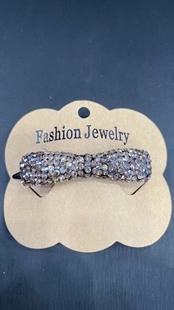 水钻扣夹夹头顶发夹女后脑勺一字夹小顶夹发卡小号夹子发饰头饰钻