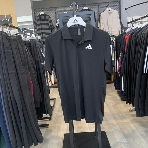 Adidas/阿迪达斯官方正品夏翻领POLO衫男子运动休闲短袖T恤IS2294