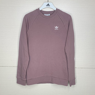 Adidas/阿迪达斯正品三叶草男款加绒保暖圆领套头卫衣HJ7991