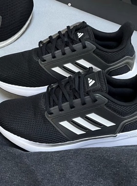 Adidas/阿迪达斯正品EQ19 RUN男女运动透气低帮跑步鞋H00924