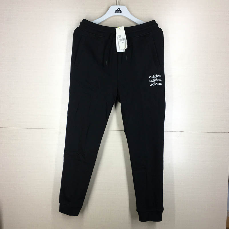 Adidas阿迪达斯长裤男子20冬季NEO运动休闲针织收口小脚裤 GJ8932