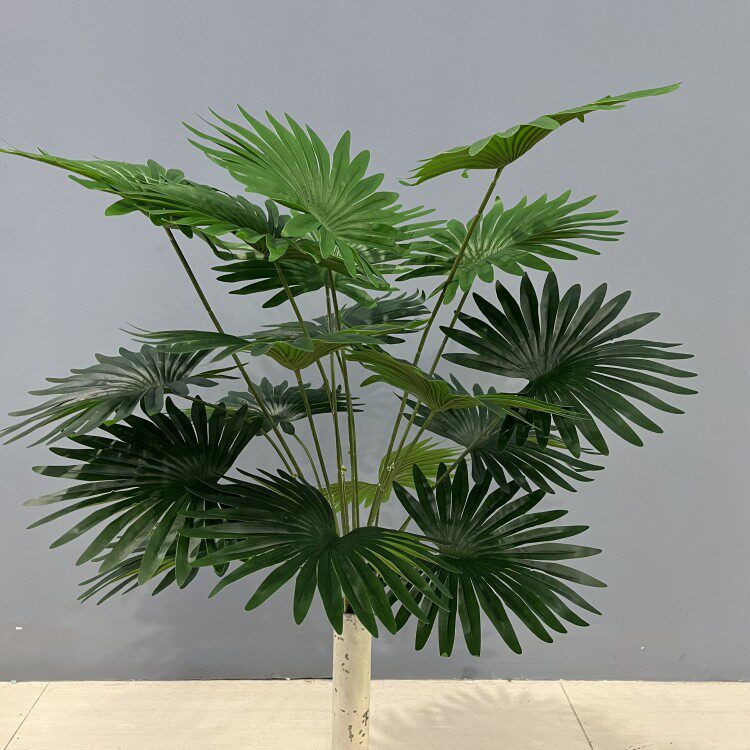 仿真扇葵蒲葵把束绿植