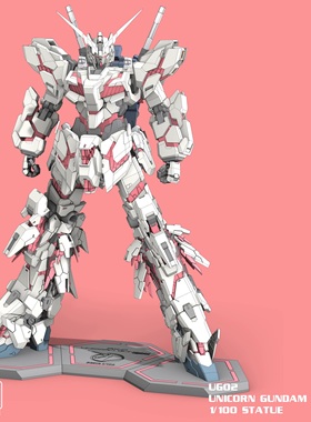 1:100 RQ EG独角兽  树脂白模 DMM修改版 全GK改件