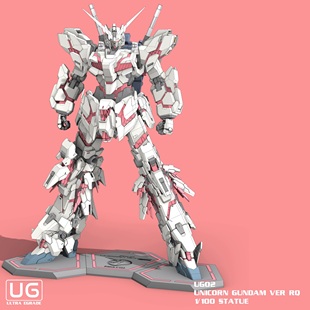 1:100 RQ EG独角兽  树脂白模 DMM修改版 全GK改件