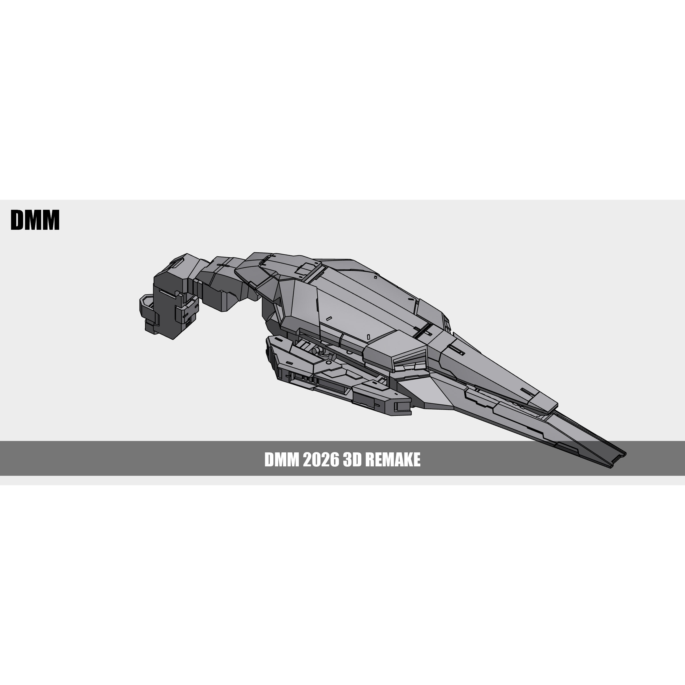 超市1:60 能天使R4 DMM修改版 100%3DREMAKE图片