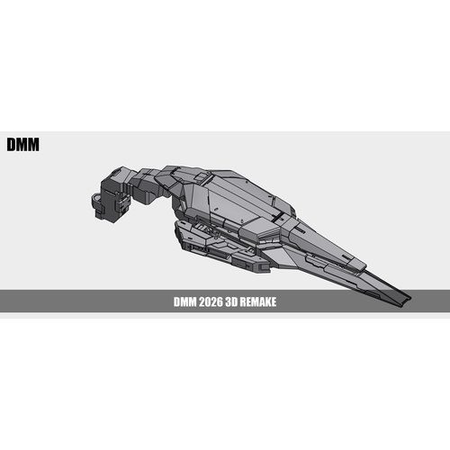 超市1:60 能天使R4 DMM修改版 100%3DREMAKE