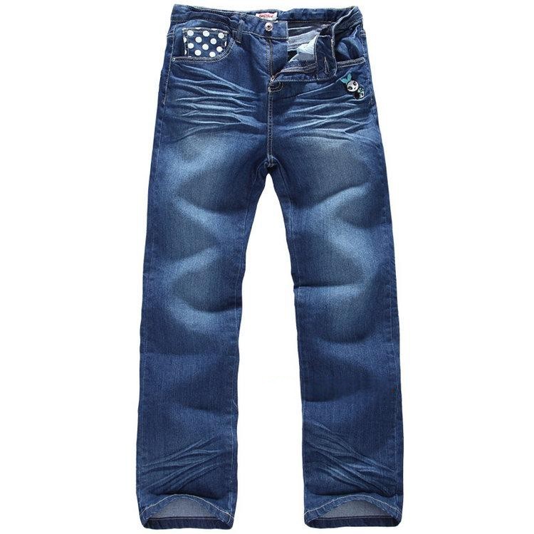 棵棵树少年装女童中大童装2023春秋款直筒牛仔裤纯棉亏本清仓,童装/婴儿装/亲子装,裤子,淘宝优惠券,粉丝福利购,淘宝优惠卷