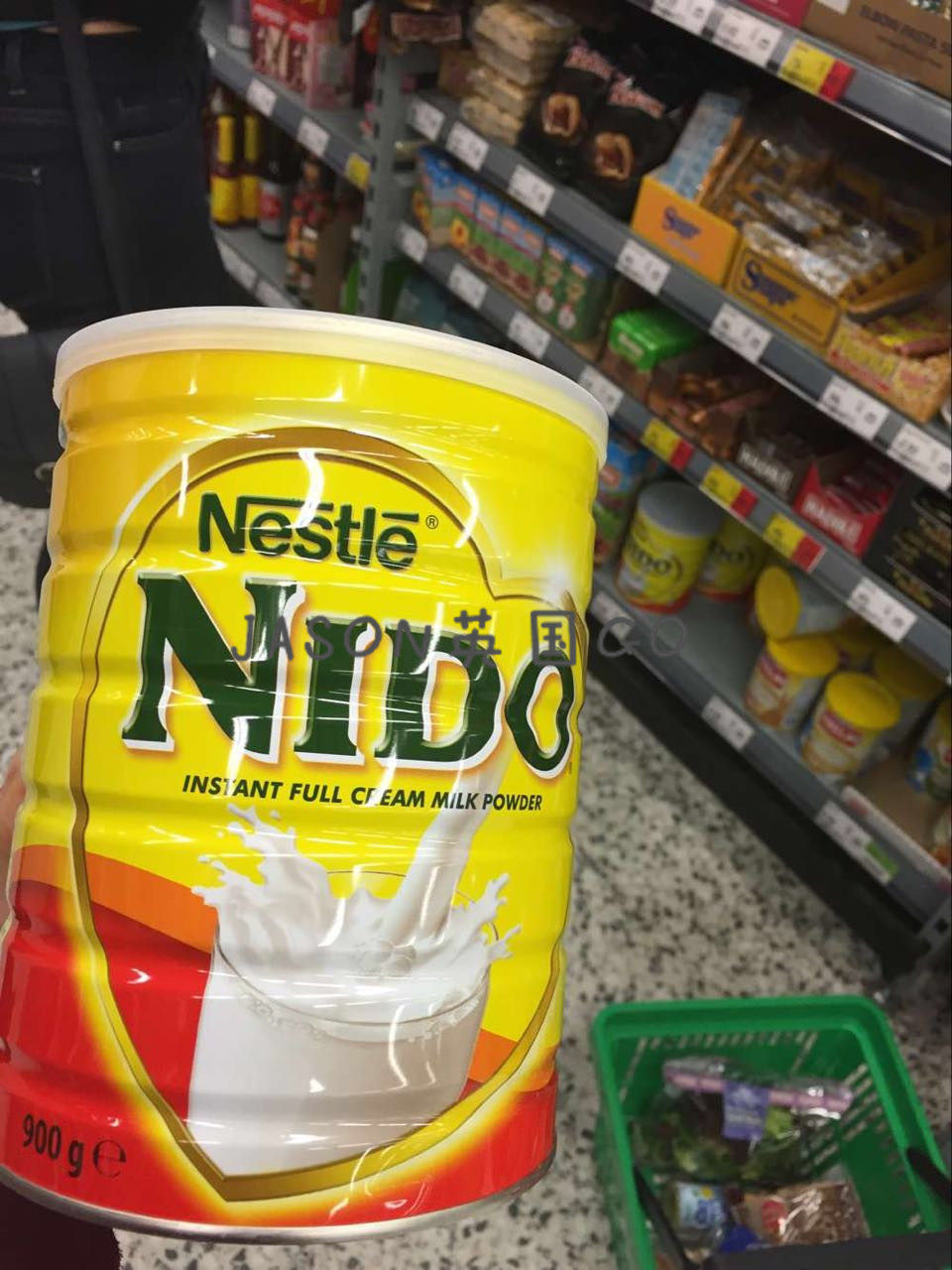 英国雀巢奶粉Nestle NIDO 900G儿童大人高钙超市采购原装现货