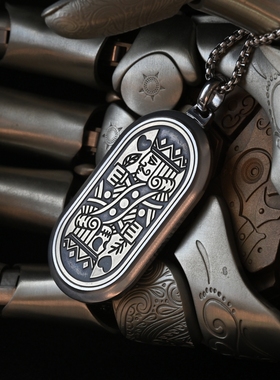 ACEdc原创TK云影机械推牌EDC金属减压玩具解压神器项链挂坠