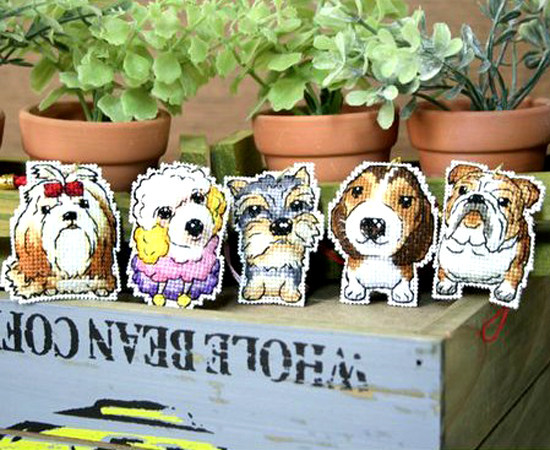 十字绣材料包小挂件双面绣手机挂件挂饰S115名犬贵宾沙皮猎狗马济,居家布艺,十字绣套件,淘宝优惠券,粉丝福利购,淘宝优惠卷