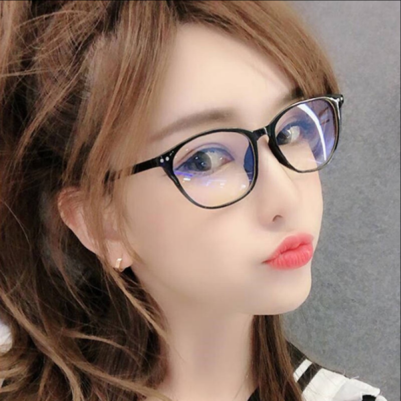 大框防辐射眼镜潮男女款平光镜手机上网护目镜抗疲劳防蓝光电脑镜