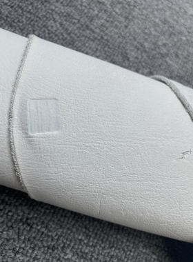 E917进口头层白色自然纹牛皮手感微软厚度1.7mm