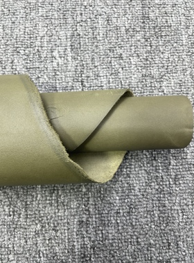 H466厚度1.6mm进口牛皮绿色腊感植鞣手感中挺