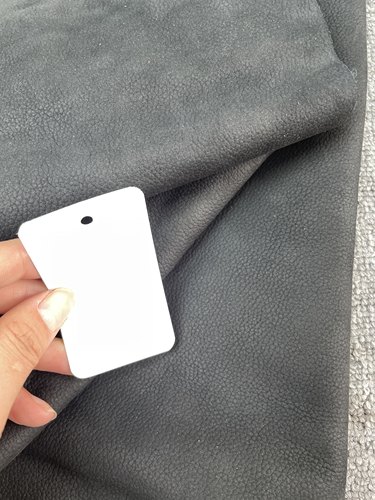 k89厚度1.2mm进口头层黑色磨砂牛巴戈牛皮手感微软