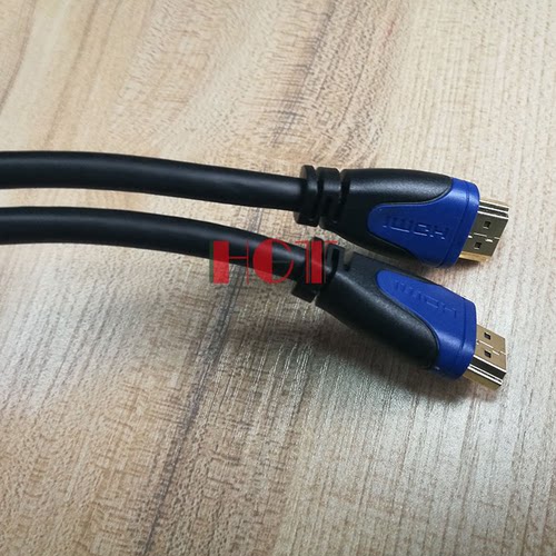 优质库存清仓价 镀金头全铜 HDMI2.0版高清音视频信号连接线1米