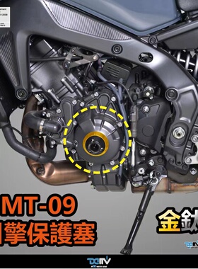 德国DIMOTIV 适用雅马哈MT09 发动机防摔盖改装 引擎防倒保护盖