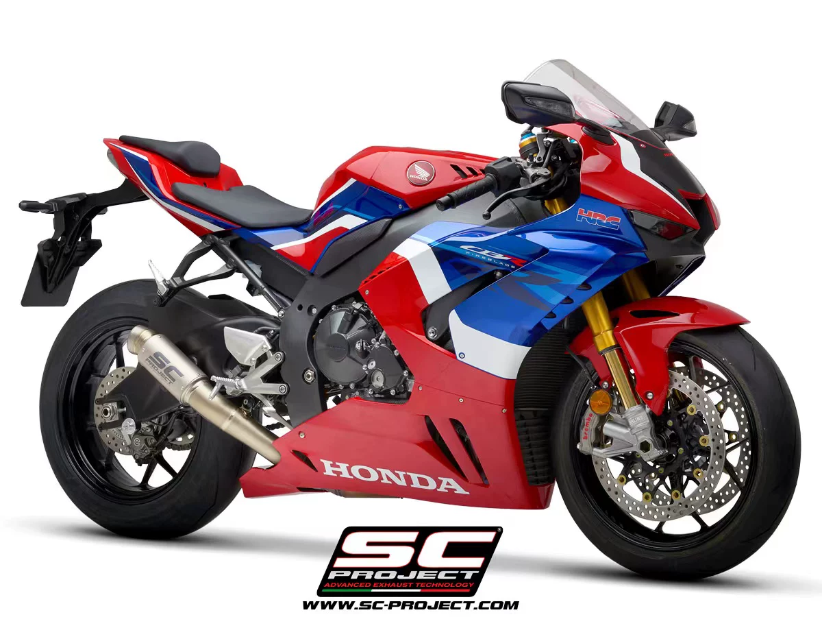 Италия SC подходит для Honda CBR1000RR-R титановые выхлопные трубы модификация GP-70 углеродистая волокнистая хвостовая секция