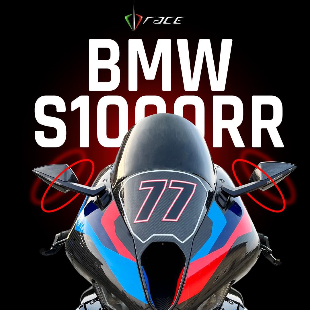 DBRACE改装S1000RR碳纤维后视镜