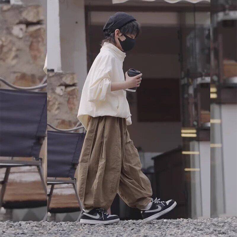 法国Uamtor男童秋季套装2025新款潮帅气时髦大童男孩痞帅炸街卫衣