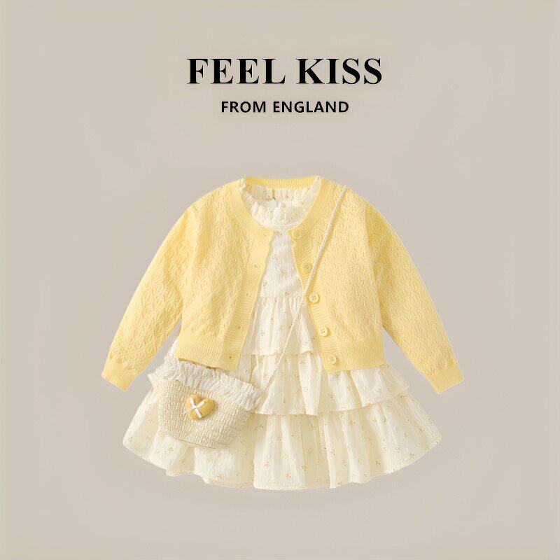 英国Feelkiss女童秋连衣