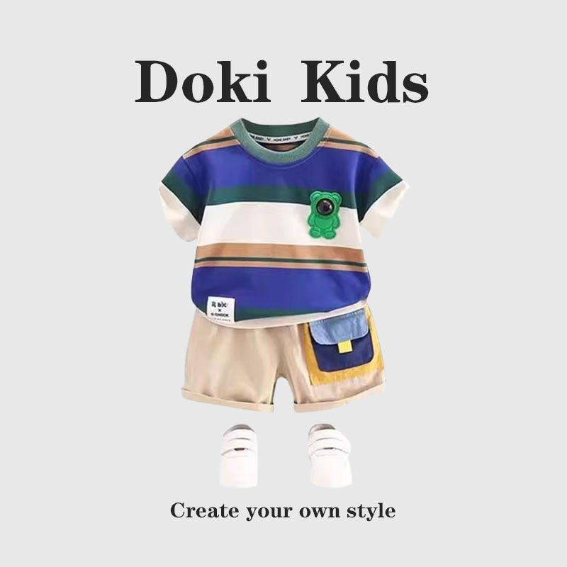 DOKIS~男宝宝短袖套装夏