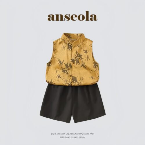 法国Anseola~男童汉服唐