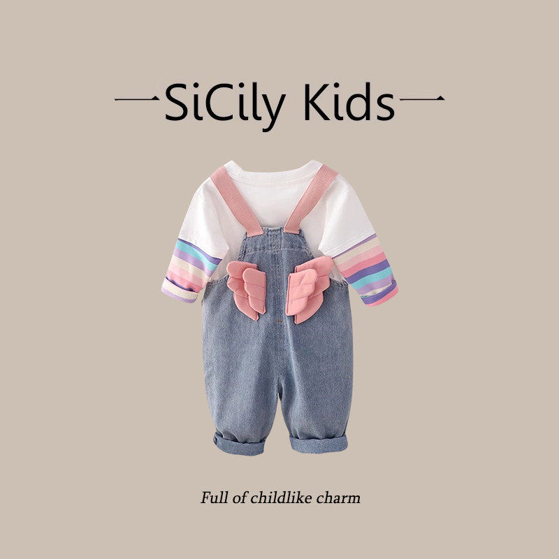SiCilyKids-女童套装春