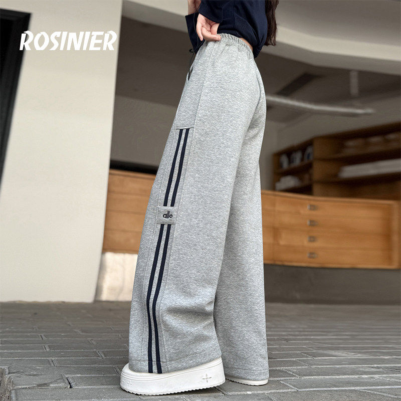 韩国ROSINIER女童裤子春秋2026新款中大童女孩春季运动裤儿童长裤