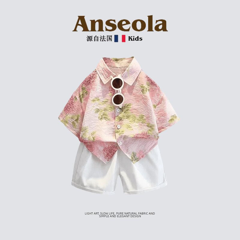 法国Anseola~男童夏季花