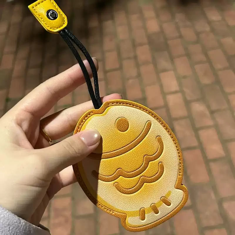 小鱼钥匙包迷你小包抽拉式保护套挂件电动车汽车多功能创意可爱