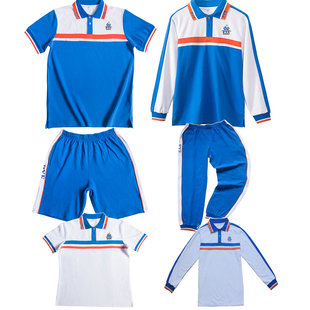 广州番禺区初中校服裤新款短袖T恤短裤夏长裤冬装外套春秋季男女