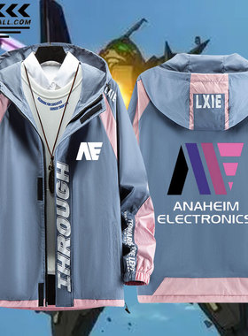 机动战士Z高达阿纳海姆ANAHEIM标志春秋季男女青少年休闲夹克外套