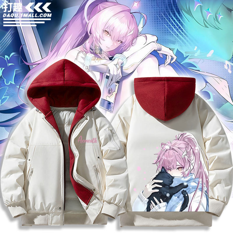 爱弥斯周边鸣潮羽绒棉衣服