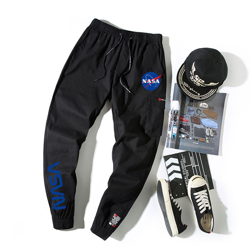 U.S.A Space flight NASA NASA sign Spring and autumn season leisure time Overalls Feet sweatpants  men and women daily fashion trousersin the Men's clothing, Casual pants  category - from Buy2taobao.com to provide professional Taobao agent buy service