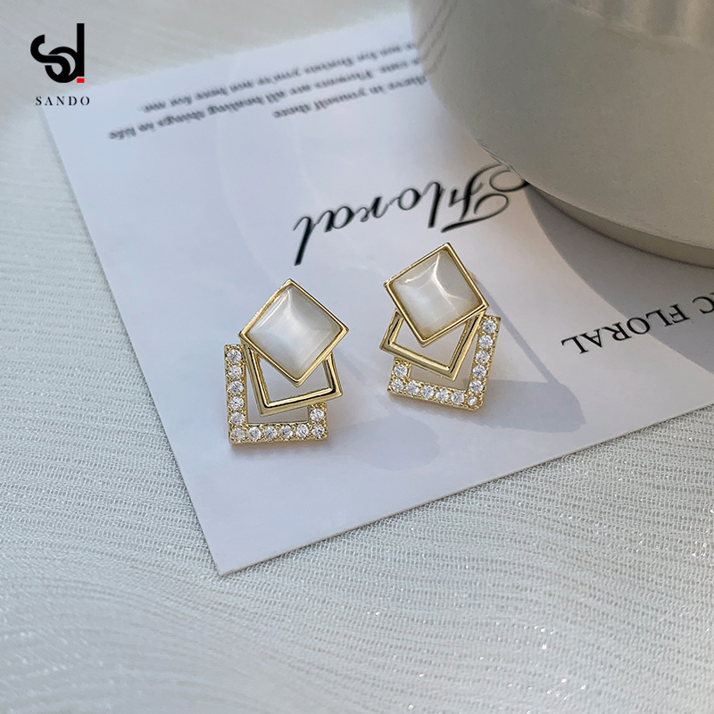 几何女精致小众高级耳钉