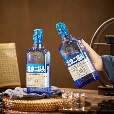 永丰牌北京二锅头蓝瓶小方瓶42度