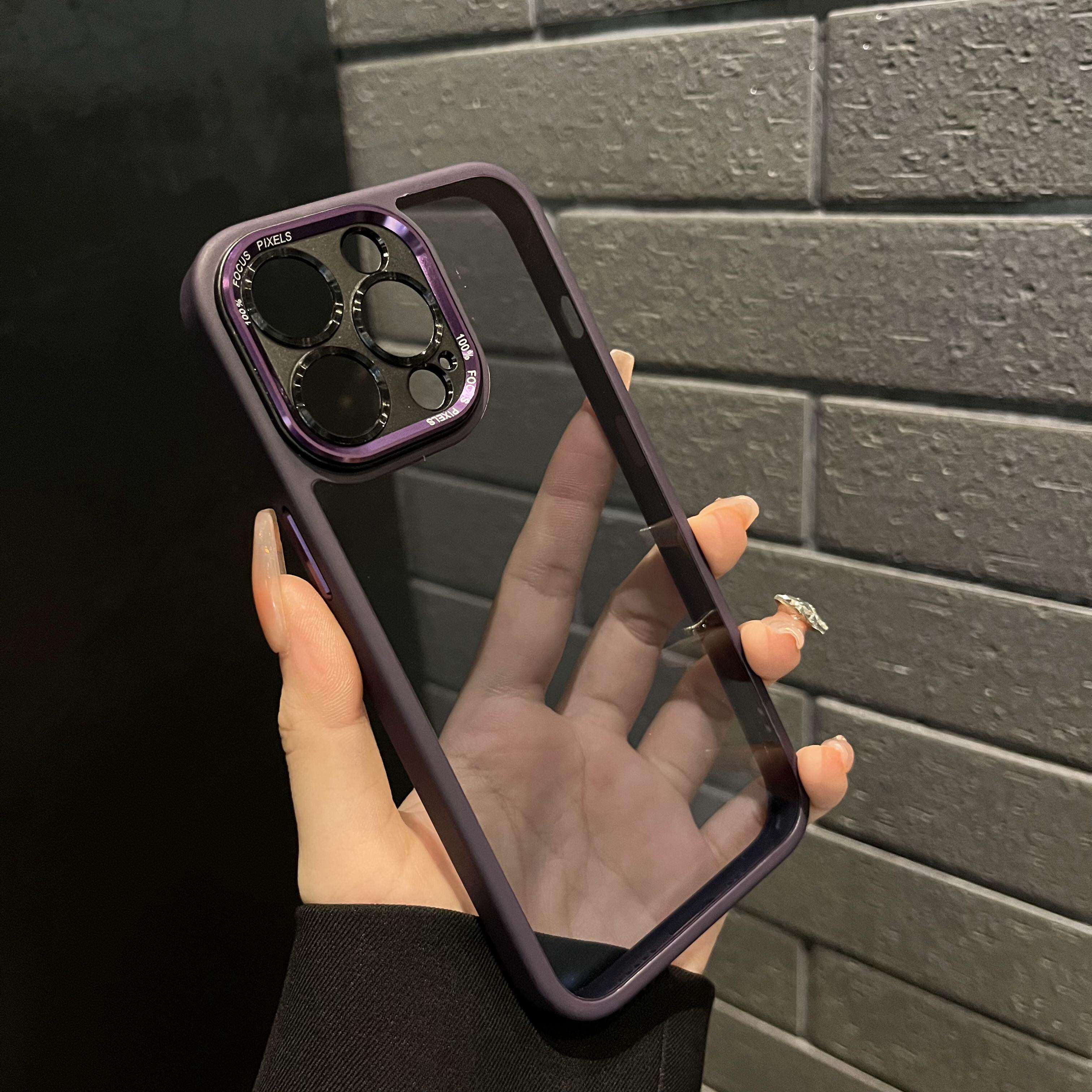 高端透明适用iphone16pro max苹 果13pro手机保护壳14promax高级感15pro不发黄新款12全包11男女防摔奢华保护