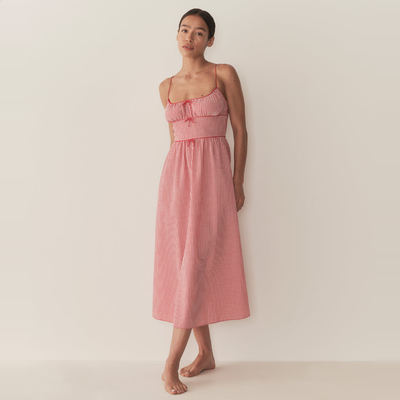 doen法式复古田园风格连衣裙