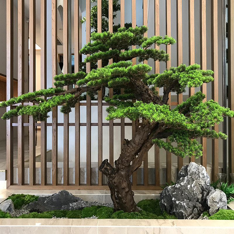 造景室内外装饰大型罗汉松仿真树