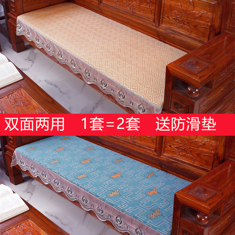 秋冬四季用沙发垫子可拆洗四季通用老式加厚木沙发座垫实木沙发垫
